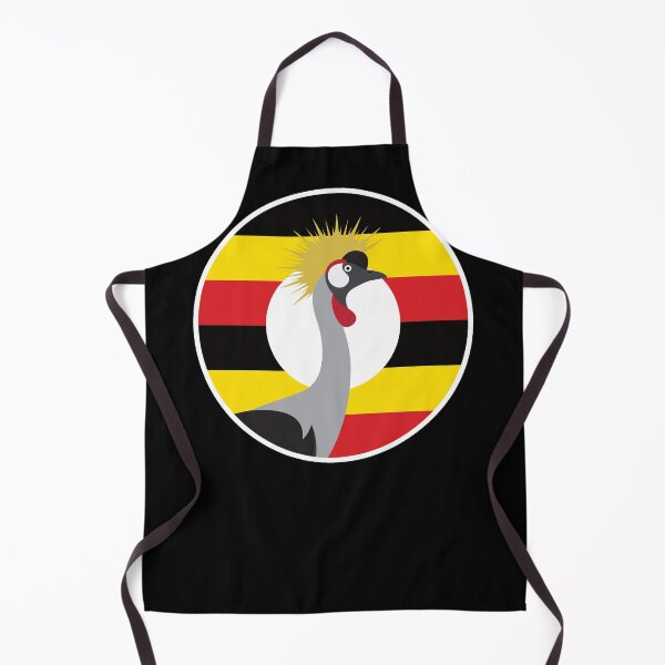 Item preview, Uganda African Crane Ugandan National Animal Flag designed and sold by FlagX.