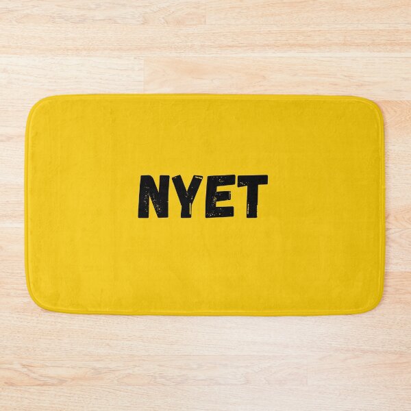 Item preview, Nyet Funny Russian Word No Het Nein Russia Meme  designed and sold by BYTRINOOO.