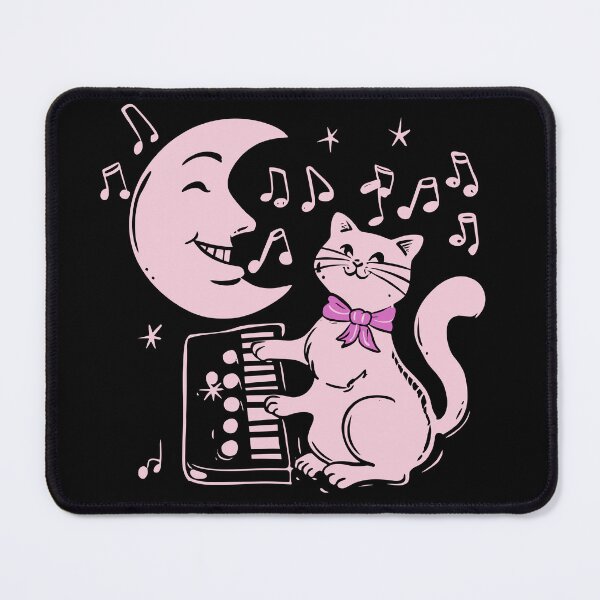 Item preview, Cat Playing The Piano designed and sold by box-artshop.