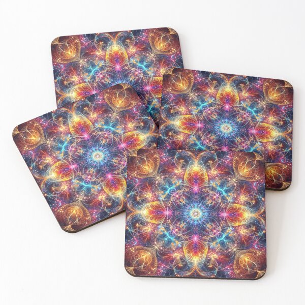 Item preview, Fractal - Coloured Tile One designed and sold by Cizzit.