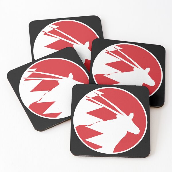 Item preview, Bahrain Arabian oryx Bahraini National Animal Flag designed and sold by FlagX.