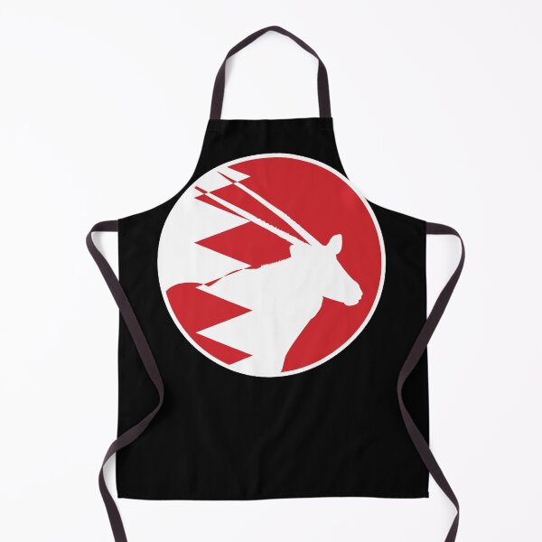 Item preview, Bahrain Arabian oryx Bahraini National Animal Flag designed and sold by FlagX.
