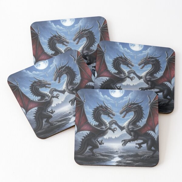 Item preview, Fighting dragons gifts designed and sold by GoodStuff66.