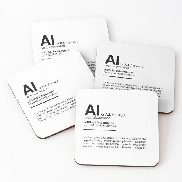 Item preview, AI Dictionary Definition - Where Style Meets Knowledge designed and sold by stefanosd.
