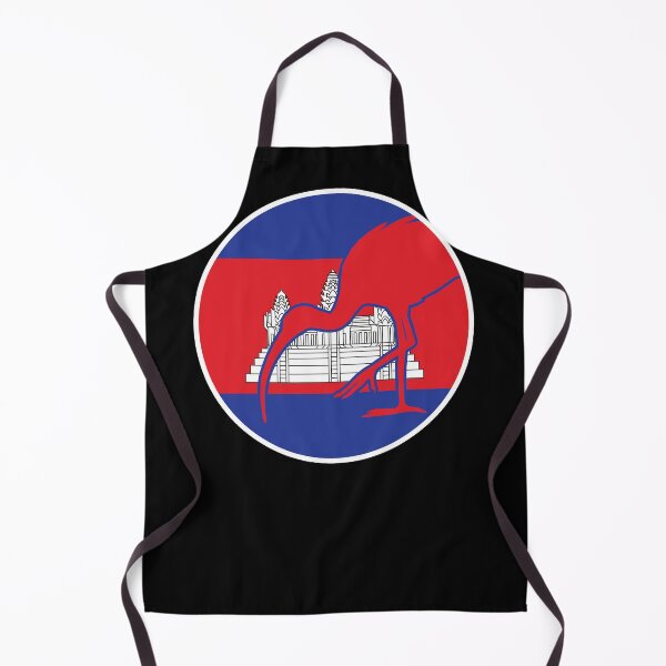 Item preview, Cambodia Giant Ibis Cambodian National Animal Flag designed and sold by FlagX.