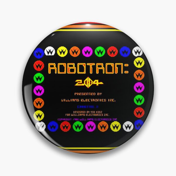 Item preview, Robotron 2084 retro arcade 80s designed and sold by silkdegreestees.