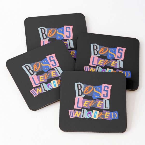 Item preview, Boss Level Unlocked designed and sold by BlueGoldArt.