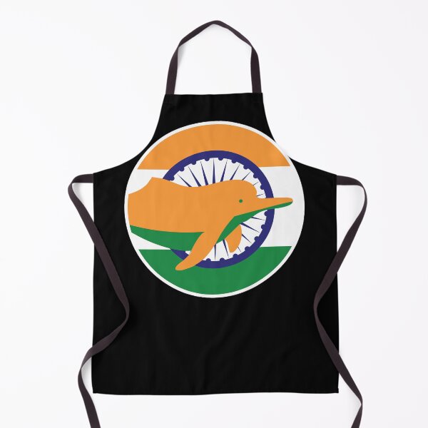 Item preview, India River dolphin Indian National Animal Flag designed and sold by FlagX.