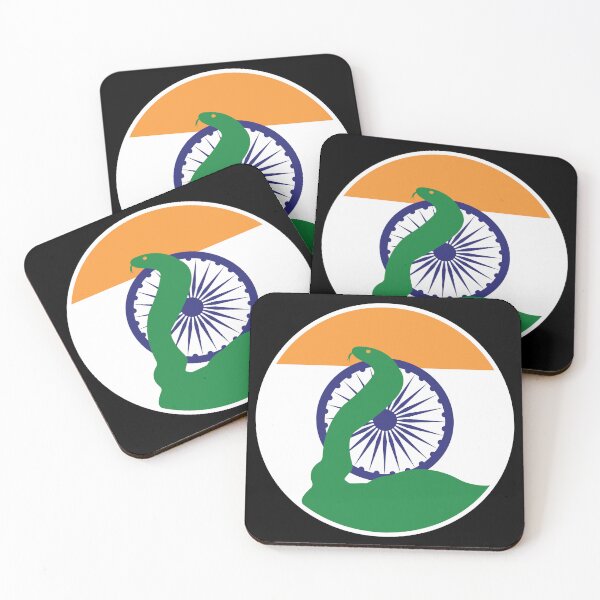 Item preview, India King cobra Snake Indian National Animal Flag designed and sold by FlagX.