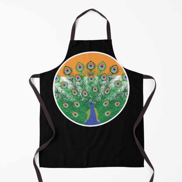 Item preview, India Peafowl Indian National Animal Flag designed and sold by FlagX.