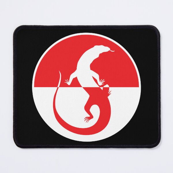 Item preview, Indonesia Komodo dragon Monitor Indonesian National Animal Flag designed and sold by FlagX.