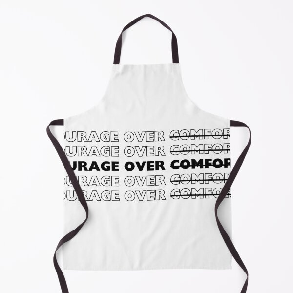 Item preview, "Courage over Comfort" Text designed and sold by Bananobanini.