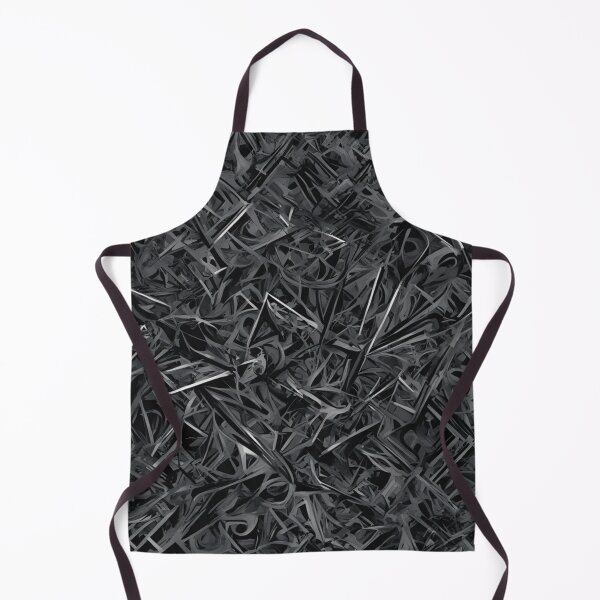 Item preview, Grayscale Angular Pattern, Abstract Expressionism, Digital Art designed and sold by Burn-Ego.