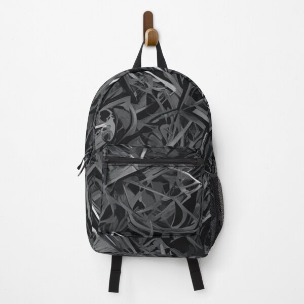 Item preview, Grayscale Angular Pattern, Abstract Expressionism, Digital Art designed and sold by Burn-Ego.