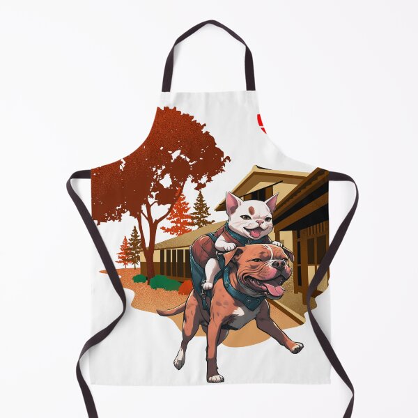Item preview, Cat Dog Epic Friendship designed and sold by sunset-capturer.