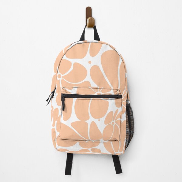 Item preview, Peach Fuzz Retro 70s 80s Flower Graphic Design On White designed and sold by IZiets.
