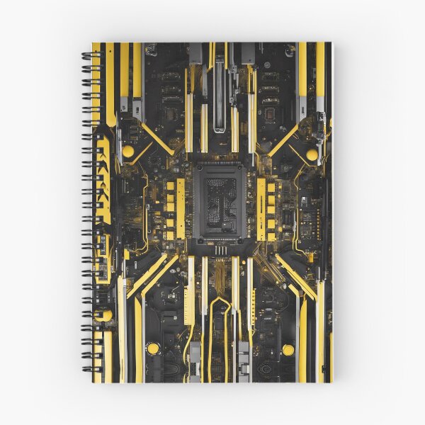 Item preview, Copy of Cybernetics - Black and Yellow - 02 designed and sold by Mystic-Images.