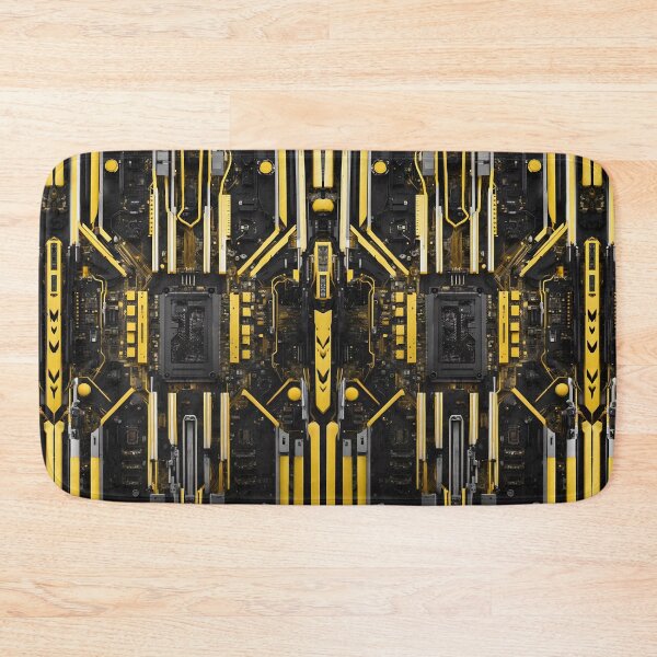 Item preview, Copy of Cybernetics - Black and Yellow - 02 designed and sold by Mystic-Images.