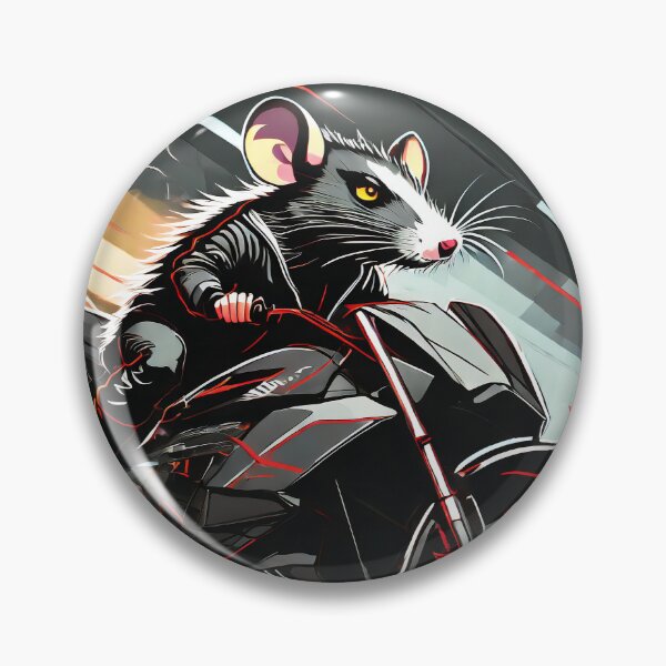 Item preview, Rat Racer on a supersport Motorcycle designed and sold by BADESIGNZZ.