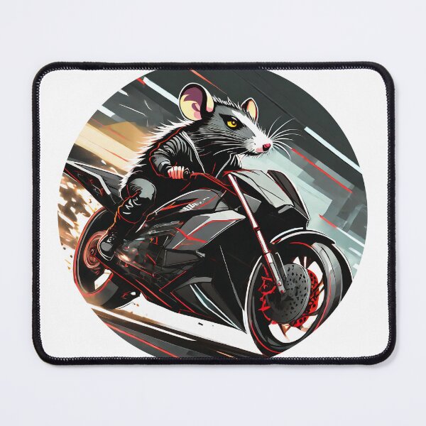 Item preview, Rat Racer on a supersport Motorcycle designed and sold by BADESIGNZZ.