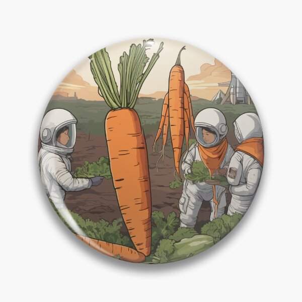 Item preview, Veggie Ventures | Hilarious Carrot Rocket Launch - Fun Veggie Art designed and sold by VeggiPower.