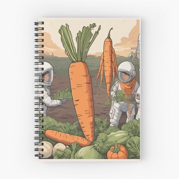 Item preview, Veggie Ventures | Hilarious Carrot Rocket Launch - Fun Veggie Art designed and sold by VeggiPower.