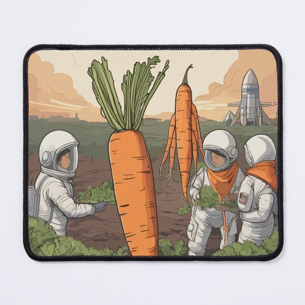 Item preview, Veggie Ventures | Hilarious Carrot Rocket Launch - Fun Veggie Art designed and sold by VeggiPower.