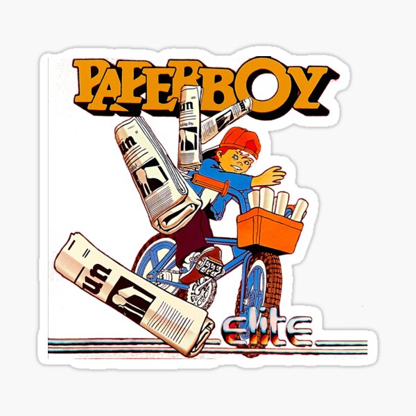 Artikel-Vorschau von Paperboy Classic Retro 80er Jahre, designt und verkauft von silkdegreestees.