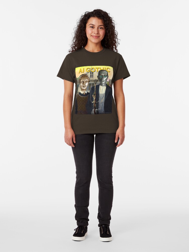 Alternate view of AI Gothic Classic T-Shirt