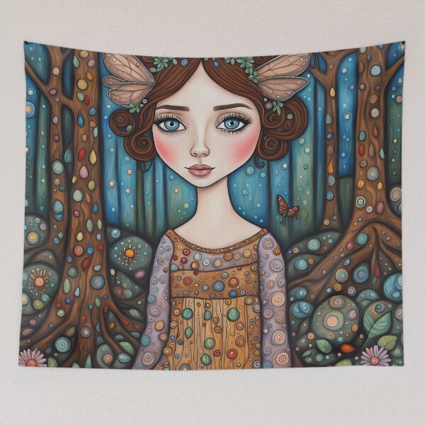 Item preview, Emily Blunt como un hada en el bosque. designed and sold by Colin Bentham.