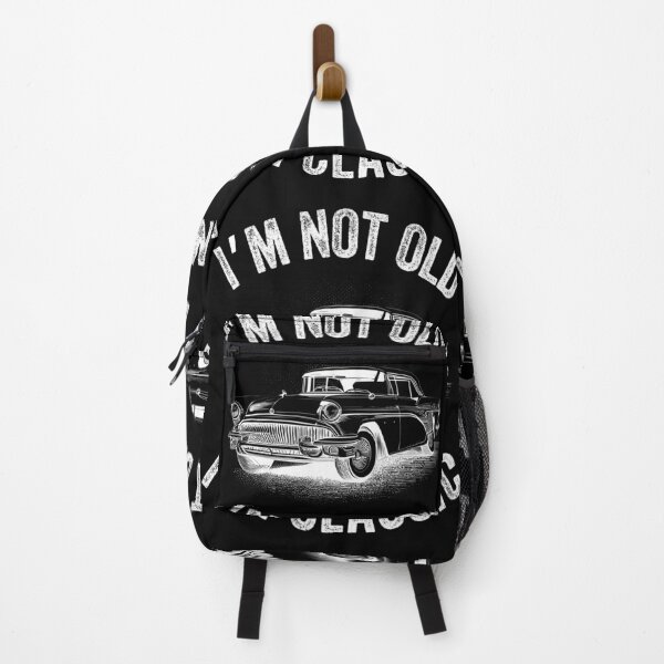 Item preview, Vintage Car Charm - 'I'm Not Old, I'm Classic' designed and sold by FabledCanvas.