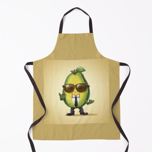 Item preview, Mamacado Papacado Cute avocado in suit and black glasses designed and sold by cristina1001.