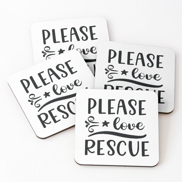 Item preview, Please Love Rescue designed and sold by AnimalsDH305.