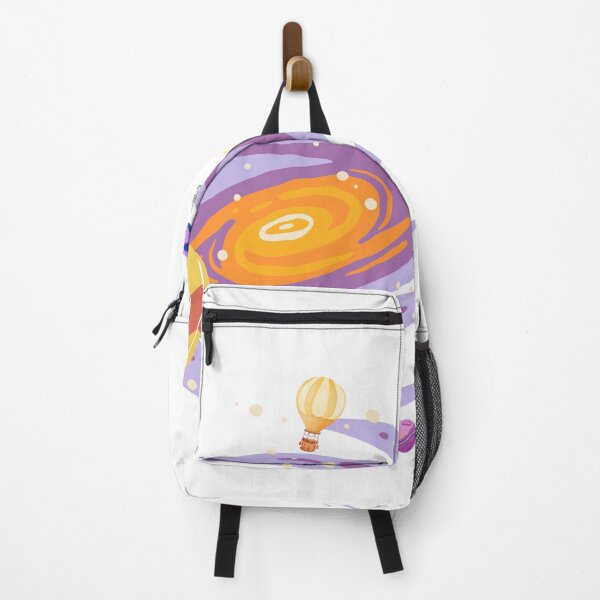 Item preview, Air balloon flying through galaxy designed and sold by PanKakeDesign.