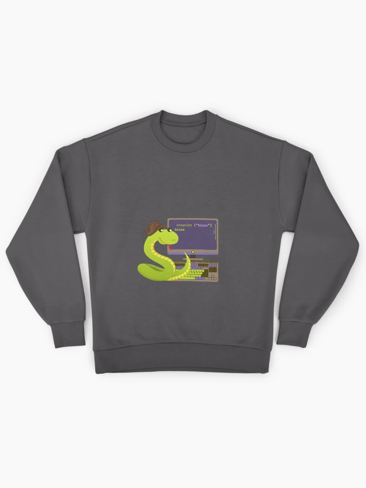 Thumbnail 1 of 6, Premium Oversized Sweatshirt, Python learning Python designed and sold by t1n3333.