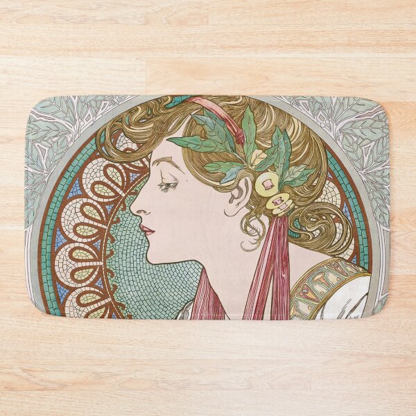 Item preview, Laurel (Original colors),by Alphonse Mucha. HIGH DEFINITION designed and sold by MINDTHECHERRY.