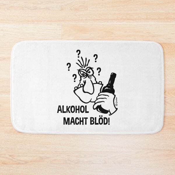 Item preview, Alcohol makes you stupid! (cartoon / 1C) designed and sold by Roderix.