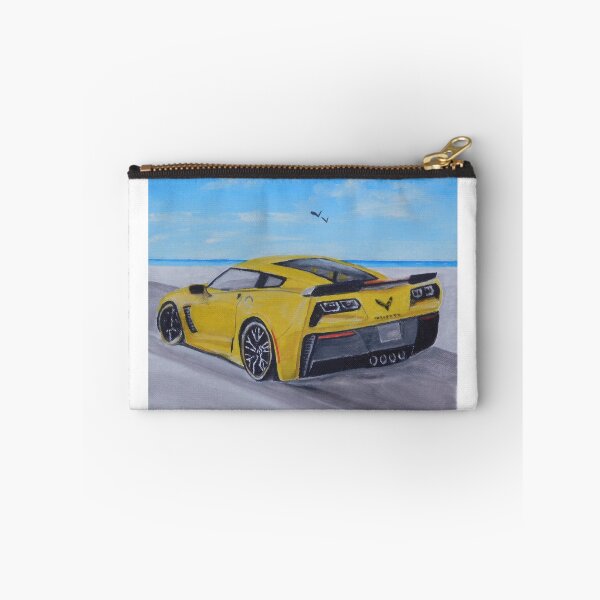 Item preview, 2015 Yellow Corvette ZO6 designed and sold by LloydDobsonArt.