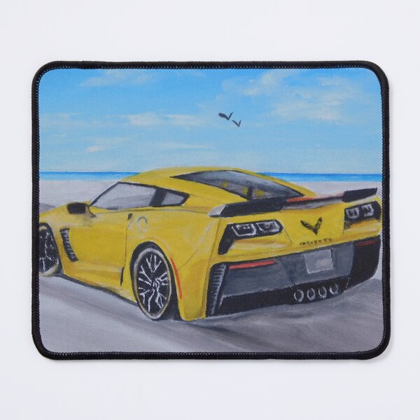 Item preview, 2015 Corvette amarillo ZO6 designed and sold by LloydDobsonArt.