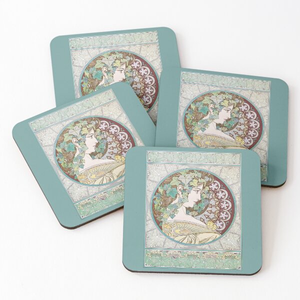 Item preview, Ivy (Original colors), by Alphonse Mucha. HIGH DEFINITION designed and sold by MINDTHECHERRY.