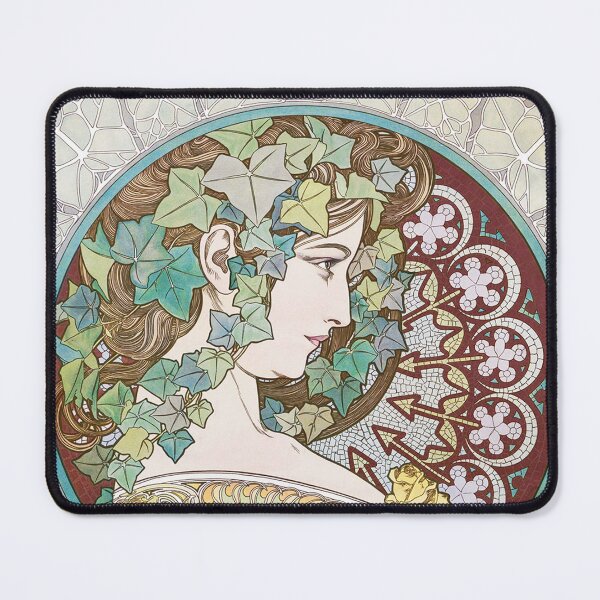 Item preview, Ivy (Original colors), by Alphonse Mucha. HIGH DEFINITION designed and sold by MINDTHECHERRY.