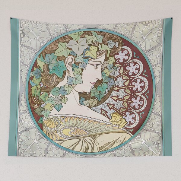 Item preview, Ivy (Original colors), by Alphonse Mucha. HIGH DEFINITION designed and sold by MINDTHECHERRY.