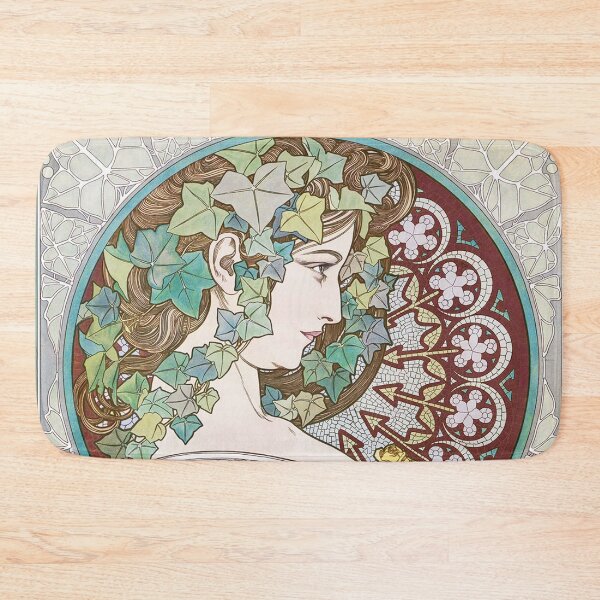 Item preview, Ivy (Original colors), by Alphonse Mucha. HIGH DEFINITION designed and sold by MINDTHECHERRY.