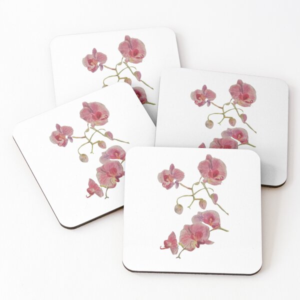 Item preview, Orchids, soft pastels drawn by Anna Pękalska-Bazan designed and sold by BazankiArt.
