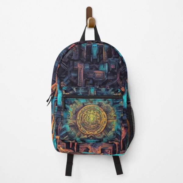 Item preview, Psychedelic Cyberpunk, Abstract Expressionism, Digital Art designed and sold by Burn-Ego.