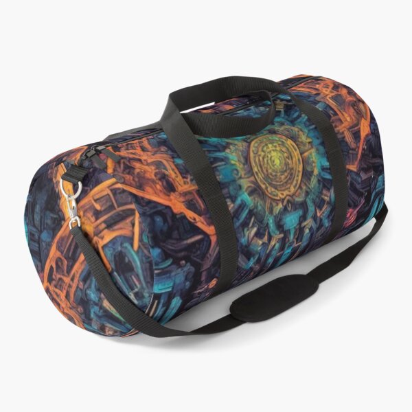 Item preview, Psychedelic Cyberpunk, Abstract Expressionism, Digital Art designed and sold by Burn-Ego.