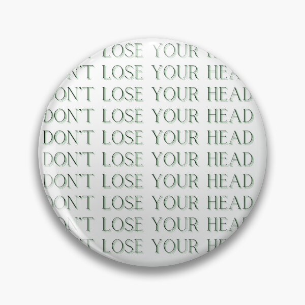 Item preview, SIX - Don’t Lose Your Head designed and sold by StageyStickerss.