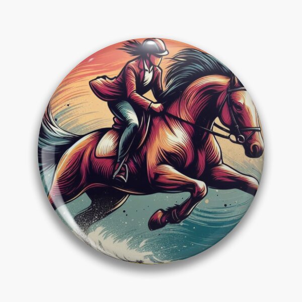 Item preview, #HorseJumping, #EquestrianStyle, designed and sold by KICIART.