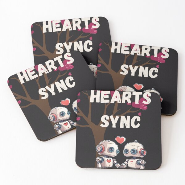 Item preview, AI Robots Heart Sync designed and sold by t1n3333.