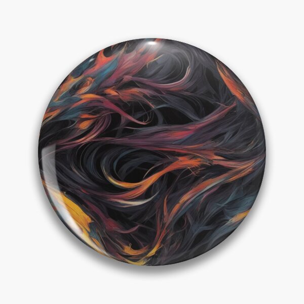 Item preview, Psychedelic Fire, Abstract Expressionism, Digital Art designed and sold by Burn-Ego.